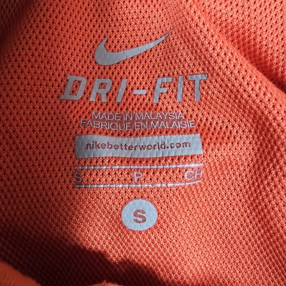 Nike Running Women's Size Small Coral Gray Removable Hood Full Zip Jacket - Picture 6 of 7